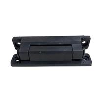 Dobradiça Plástica Trinco Especial Flex S/Mola Preta Kit 2un Dobradiça Plástica Trinco Especial Flex S/Mola Preta Kit 2un