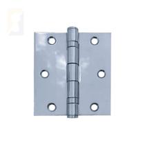 Dobradiça Polida C-reto Inox Com Rolamento 3 X 2 ½