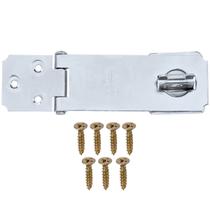 Dobradiça Porta Cadeado Fecho Trinco Zincado 3,5" Para Portão Gaveta Armário Silvana Dobradiça Porta Cadeado Fecho Trinco Zincado 3,5" Para Portão Gaveta Armário Silvana