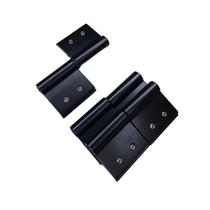 Dobradiça Porta De Giro Dob798 Dob828 2 Abas Preto 3 Peças Dobradiça Porta De Giro Dob798 Dob828 2 Abas Preto 3 Peças