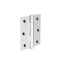 Dobradiça Porta Madeira Média 3x2.1/2 Inox Escovado