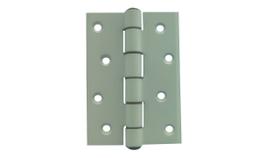Dobradiça Porta Portões Alumínio 100x70 Branco - 1 Pçs