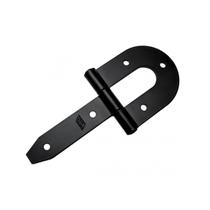 Dobradiça Porteira Ferradura 4" Preta Ref. 66004 - Loth