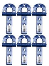 Dobradiça Porteira Par Nº 1 Aço Carbono Kit C/6 Búfalo