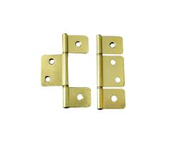 Dobradiça QCAA 3,5" para porta sanfonada, latão, pacote com 2 Dobradiça QCAA 3,5" para porta sanfonada, latão, pacote com 2