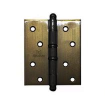 Dobradiça Reforçada 5535 4X3 Com Anel Antique