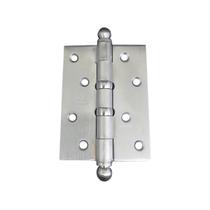 Dobradiça Reforçada 5535 4X3 Com Anel Cromo Acetinado