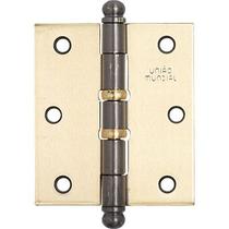 DOBRADIÇA REFORÇADA COM ANEL 3.1/2X3" UNIÃO MUNDIAL (vendida por unidade) DOBRADIÇA REFORÇADA COM ANEL 3.1/2X3" UNIÃO MUNDIAL (vendida por unidade)