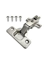 Dobradiça Reta Baixa Caneco 35mm Welt Com Parafuso Kit Com 6