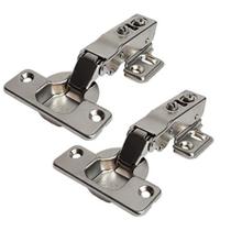 Dobradiça Reta HD Com Pistão Para Portas De Armarios E Guarda Roupa ( kit com 50 unidades ) Dobradiça Reta HD Com Pistão Para Portas De Armarios E Guarda Roupa ( kit com 50 unidades )