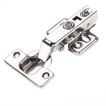 Dobradiça Reta Inox Pistao Amortecedor 35mm Renna