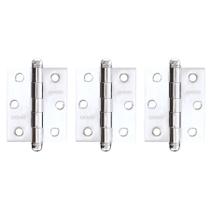 Dobradiça sem Rolamento Inox Polido Pado 3530 - 3.1/2" com 3.un