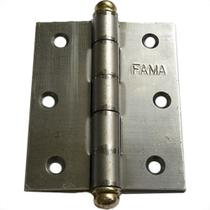 Dobradica Serralheiro Fama 1523 Fp 3X2.1/2'' - Kit C/12 Dobradica Serralheiro Fama 1523 Fp 3X2.1/2'' - Kit C/12
