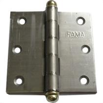 Dobradica Serralheiro Fama 1523 Fp 3X3'' - Kit C/12 Dobradica Serralheiro Fama 1523 Fp 3X3'' - Kit C/12