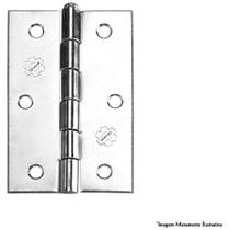 Dobradiça Silvana 850 F.polido 1.1/2" com 24 Peças - Silvana Dobradiça Silvana 850 F.polido 1.1/2" com 24 Peças - Silvana