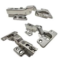 Dobradiça Slow 35 mm 04 Pç Calço Móvel Curva Armários Portas