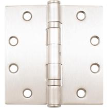 Dobradiça Stone Harbor Hardware de 11,5 cm, canto quadrado, níquel acetinado Dobradiça Stone Harbor Hardware de 11,5 cm, canto quadrado, níquel acetinado