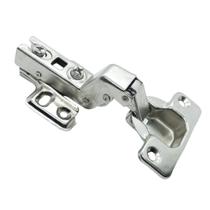 Dobradiça Super Curva 35mm Calço Fixo Amortecedor 50 Peças