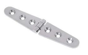 Dobradiça tipo strap para uso náutico 15 cm em aço inoxidável Dobradiça tipo strap para uso náutico 15 cm em aço inoxidável