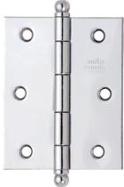 Dobradiça União Mundial 3x2.1/2'' Cromada