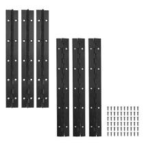 Dobradiças contínuas e de piano, pacote com 6, aço inoxidável 304, 25 cm Dobradiças contínuas e de piano, pacote com 6, aço inoxidável 304, 25 cm