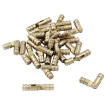 Dobradiças de barril Luomorgo 25 peças de latão 4x20mm para artesanato e caixas Dobradiças de barril Luomorgo 25 peças de latão 4x20mm para artesanato e caixas