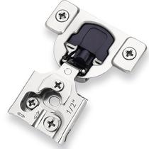 Dobradiças de gabinete DecoBasics 1/2" Overlay Soft Close, pacote com 20