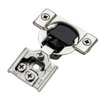 Dobradiças de gabinete Ravinte 1,27 cm Overlay Soft Close Satin Nickel