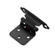 Dobradiças de gabinete Ravinte, pacote com 20, sobreposição de 1/2", preto fosco Dobradiças de gabinete Ravinte, pacote com 20, sobreposição de 1/2", preto fosco