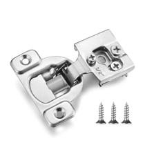 Dobradiças de gabinete Vallecloud 1/2" Overlay Soft Close Brushed Nickel Dobradiças de gabinete Vallecloud 1/2" Overlay Soft Close Brushed Nickel