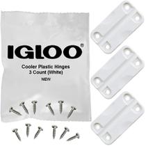 Dobradiças de Plástico para Caixas de Gelo Igloo (Kit com 3)