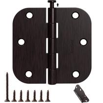 Dobradiças de porta AmzGod Oil Rubbed Bronze de 3,5 polegadas, pacote com 18