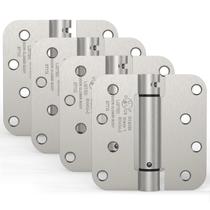 Dobradiças de porta com fechamento automático Treasem com tensão ajustável 4x4"