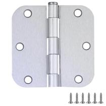 Dobradiças de porta Design House 189712, pacote com 6, 9 cm x 9 cm de aço