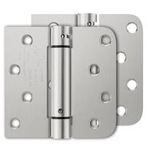 Dobradiças de porta Luxbaro de 4 polegadas com fecho automático com mola, pacote com 2 Dobradiças de porta Luxbaro de 4 polegadas com fecho automático com mola, pacote com 2