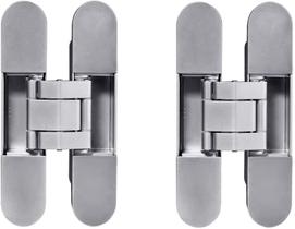 Dobradiças de porta ocultas TamBee Outswing, ajustáveis de 3 vias, 15 cm, 2 unidades