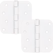 Dobradiças de porta Stone Harbor Harbor Hardware, 10 cm, branco, pacote com 2