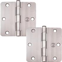 Dobradiças de porta Stone Harbor Harbor Hardware, pacote com 2 unidades de níquel antigo de 8,9 cm