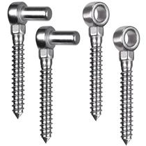 Dobradiças de portão Insaga Cast 304 em aço inoxidável pesado, pacote com 2 unidades