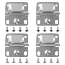 Dobradiças de Refrigerador Pokin em Aço Inoxidável com Parafusos - Compatível com Coleman Dobradiças de Refrigerador Pokin em Aço Inoxidável com Parafusos - Compatível com Coleman