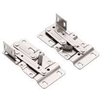 Dobradiças Furniware para bandeja basculante em aço para gaveta de pia Dobradiças Furniware para bandeja basculante em aço para gaveta de pia
