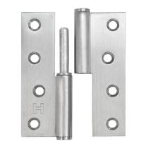 Dobradiças MOZCORN Heavy Duty Lift Off, pacote com 6, prata, 50 kg Dobradiças MOZCORN Heavy Duty Lift Off, pacote com 6, prata, 50 kg