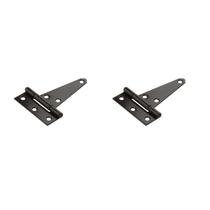 Dobradiças National Hardware N129-007 V286 Extra Heavy T Pretas 4" Dobradiças National Hardware N129-007 V286 Extra Heavy T Pretas 4"