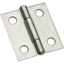 Dobradiças National Hardware N146-043 V518, pino não removível, zincado, pacote com 2 Dobradiças National Hardware N146-043 V518, pino não removível, zincado, pacote com 2