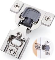 Dobradiças para armário DecoBasics com fechamento suave 3/4" - pacote com 10 Dobradiças para armário DecoBasics com fechamento suave 3/4" - pacote com 10
