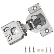 Dobradiças para armário FURNIWARE sobreposição de 3,2 cm com fechamento suave 105 Dobradiças para armário FURNIWARE sobreposição de 3,2 cm com fechamento suave 105
