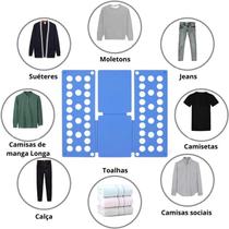 Dobrador de Roupas Dobra Fácil - Organize Seu Guarda-Roupa com Rapidez