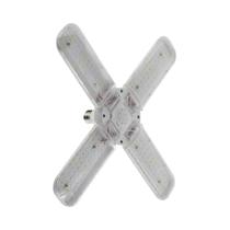 Dobrável LED Grow Light Espectro Completo E27 24W 36W 48W Ventilador Folha Planta Luz Crescente