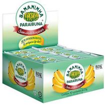 Doce Bananinha Sem Açúcar 23g - Pacote Com 40 Unidades