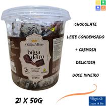 Doce Brigadeiro Ouro de Minas 1.050 Kg Pote c/ 21 Unidades de 50g